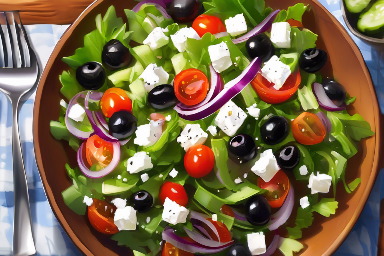 Receita de Salada Colorida